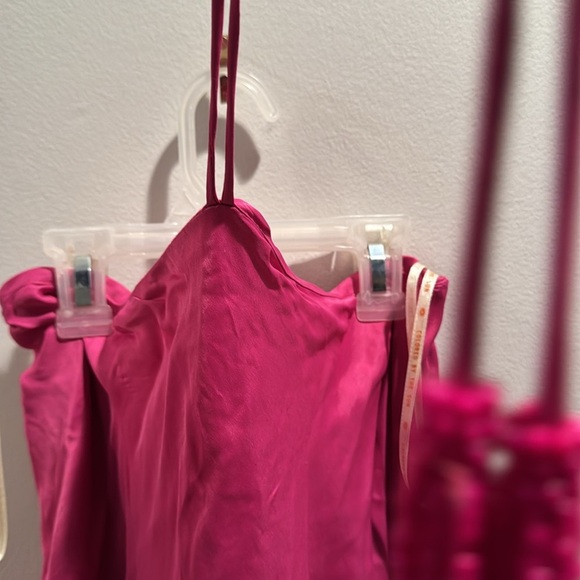 Farm Rio Lenzig Midi Skirt with beaded tie tassels - Picture 7 of 7